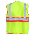 Men's High-Visibility Mesh  Yellow Work Vest